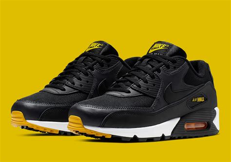 nike air max 90 herren schuhe schwarz gelb|Nike Air Max 90 Schwarz Speed Gelb Herren – HM0628.